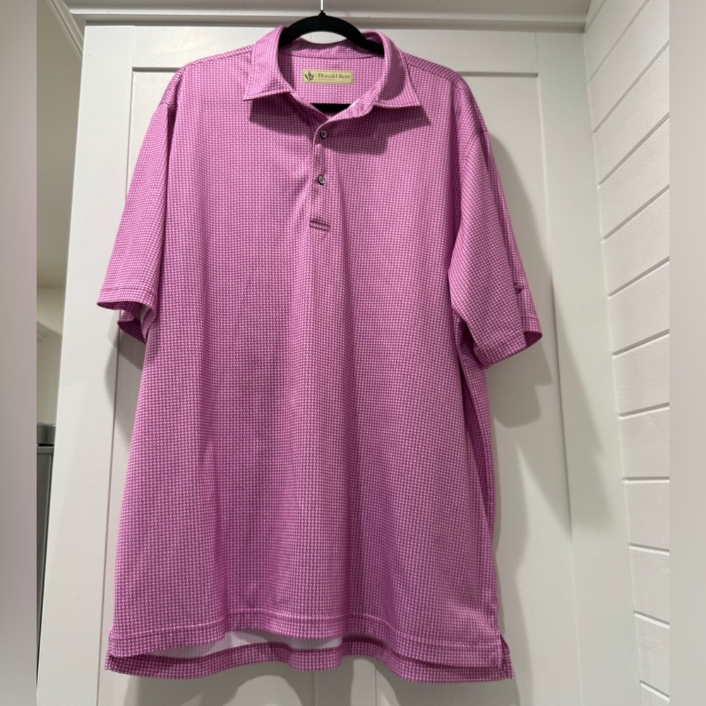 Donald Ross Pink Polo‎ Shirt